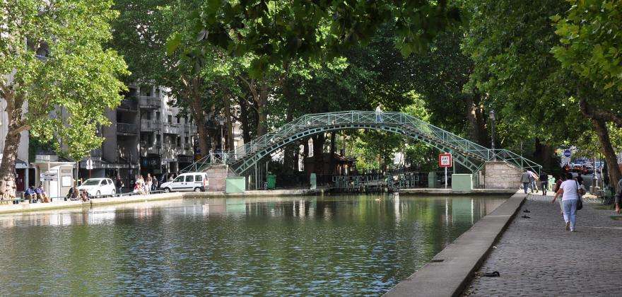 The Canal Saint-Martin; trendy and authentic